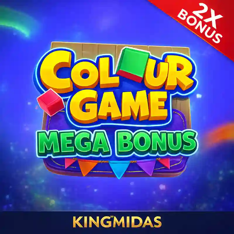 Colour Game Mega Bonus casino game interface